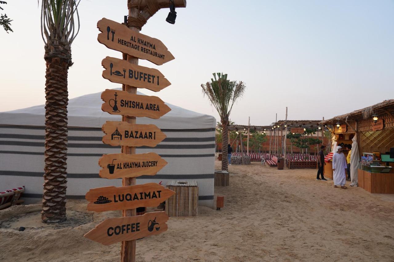 ホテル Al Khayma Camp "Elite Glamping & Dining In Experience" Hunaywah エクステリア 写真
